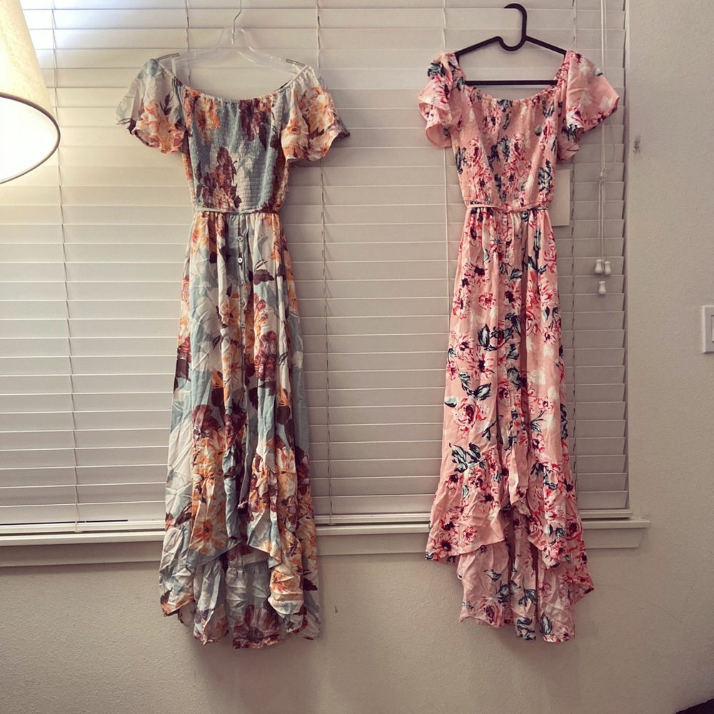 Off Shoulder Floral Dress NEW